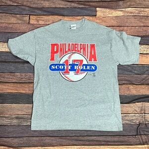 Scott Rolen Philadelphia Phillies MLB Baseball Crewneck Sports Tshirt